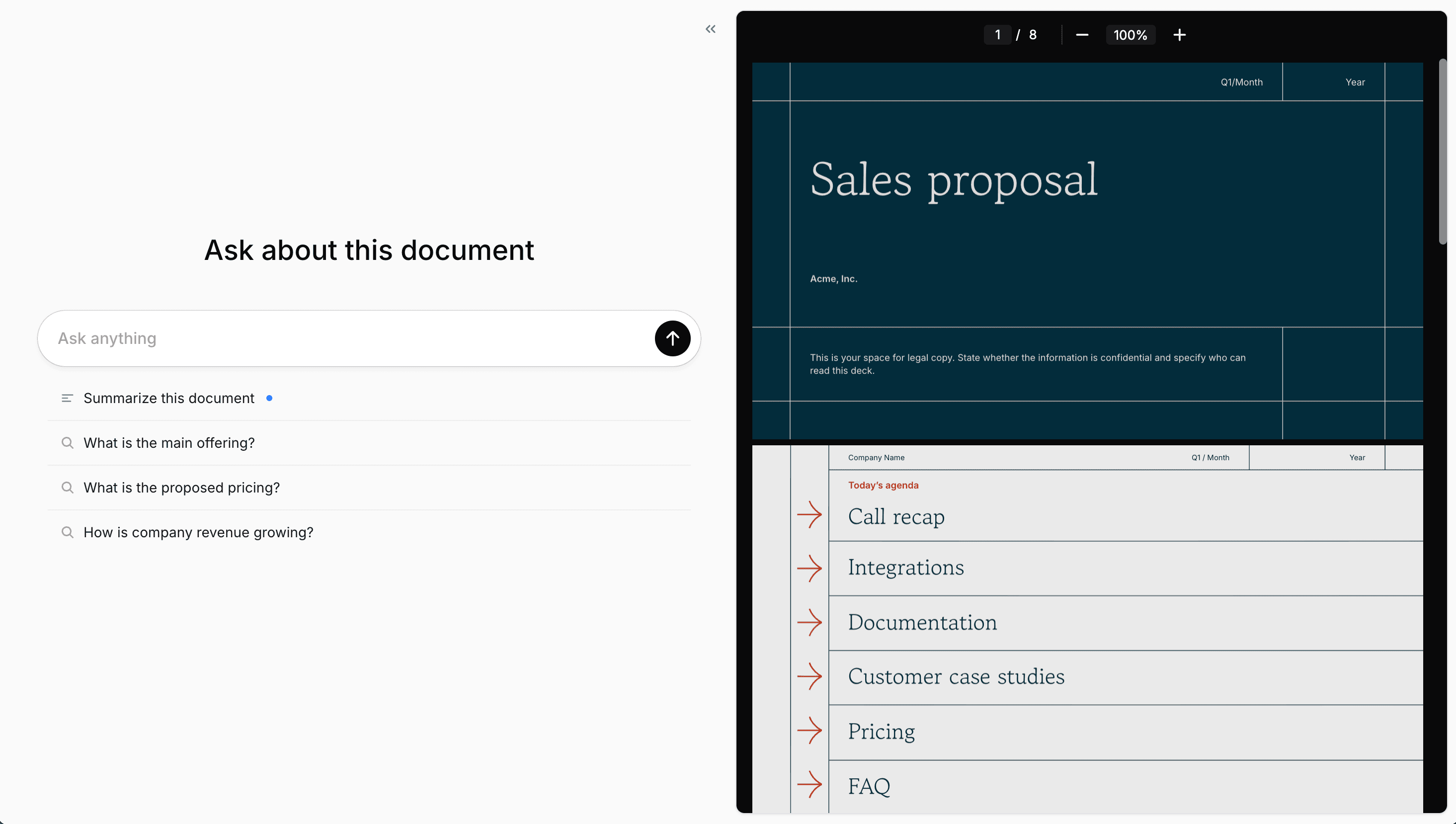 Product screenshot
